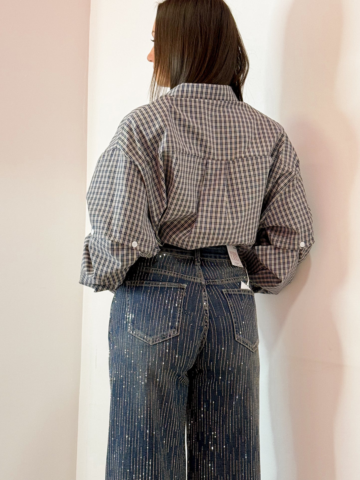 CAMICIA BOTTONCINI BLU