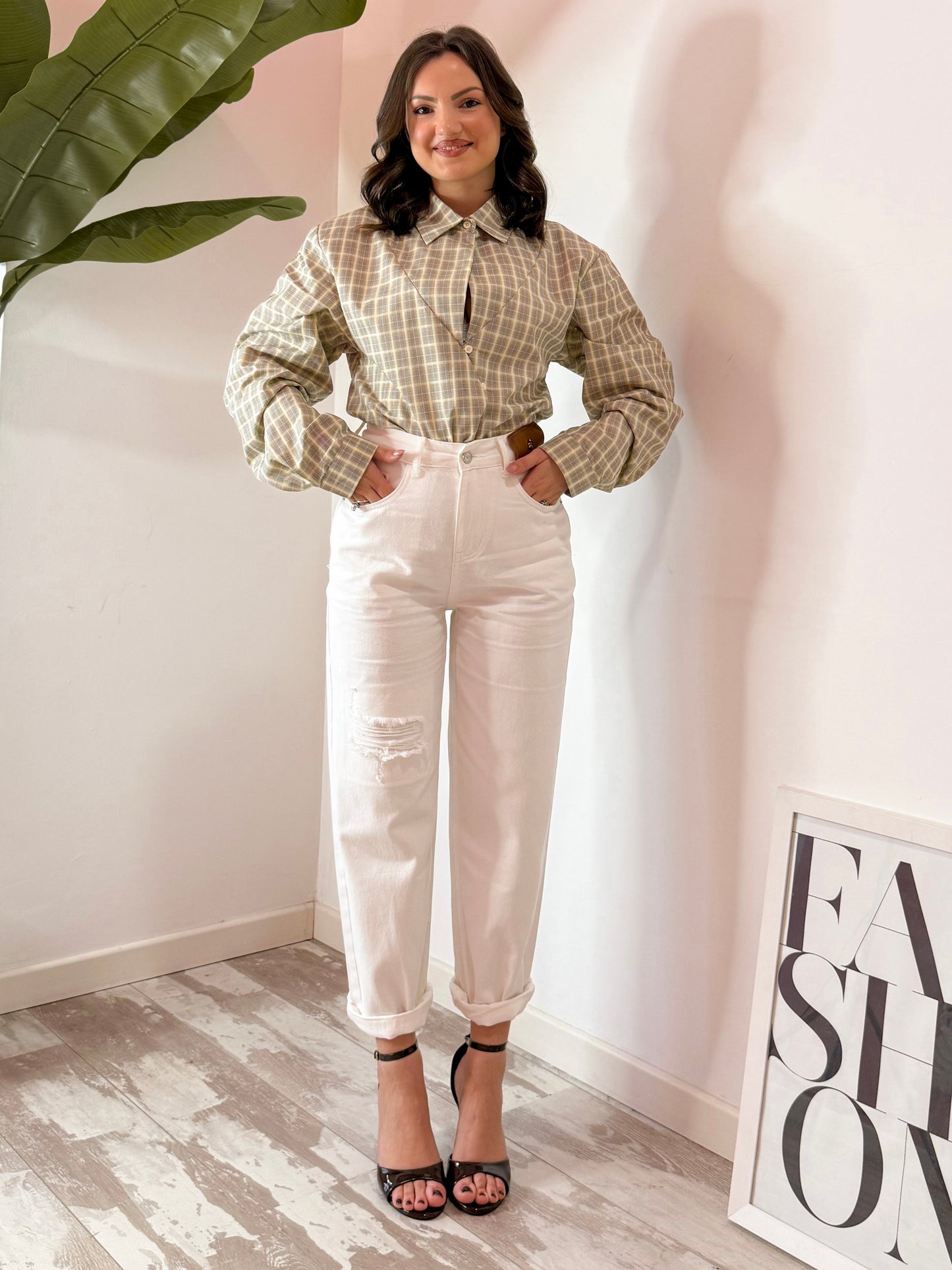 SANDALO LUCIDO MARRONE