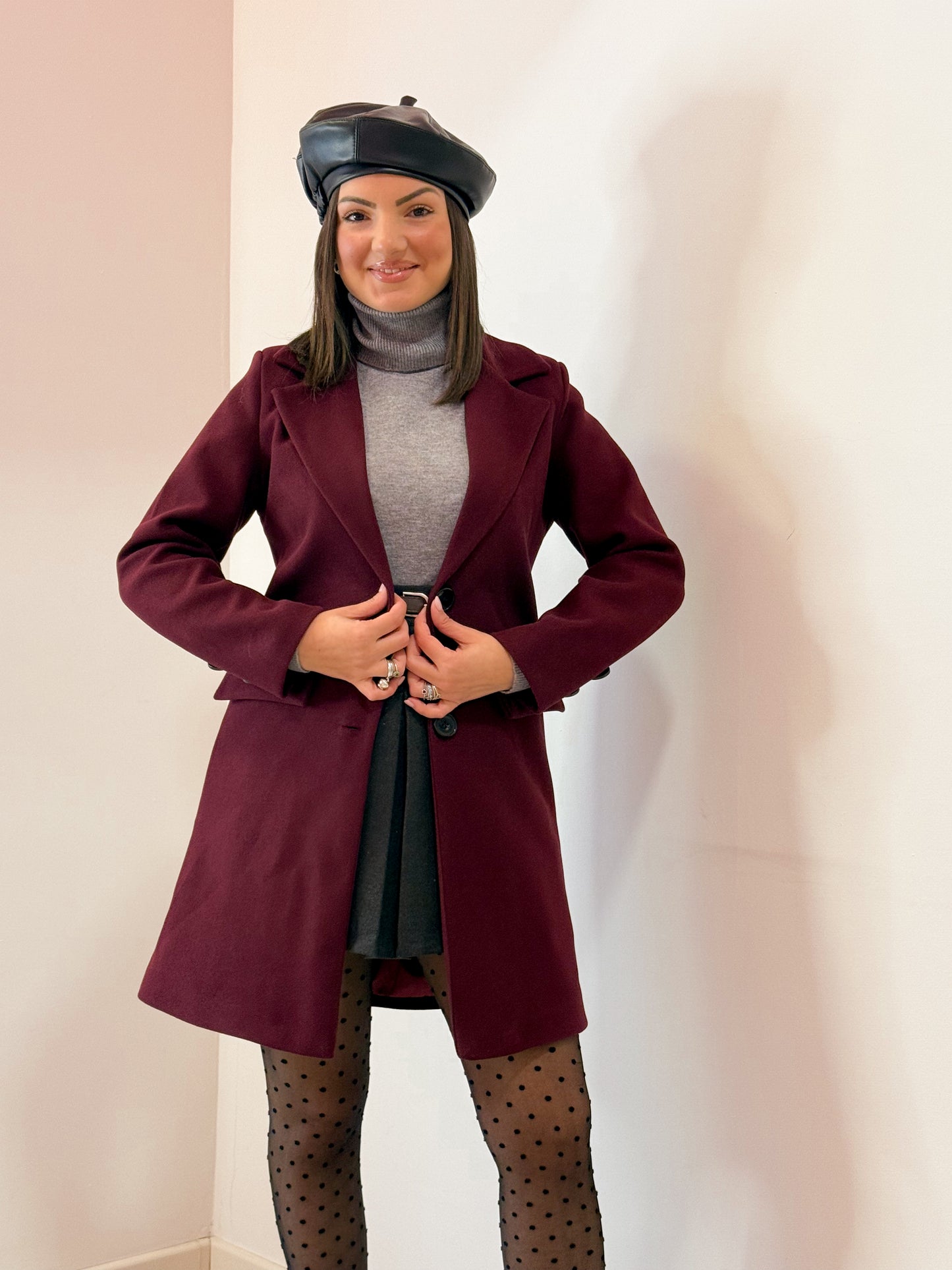CAPPOTTO CLASSICO BORGOGNA