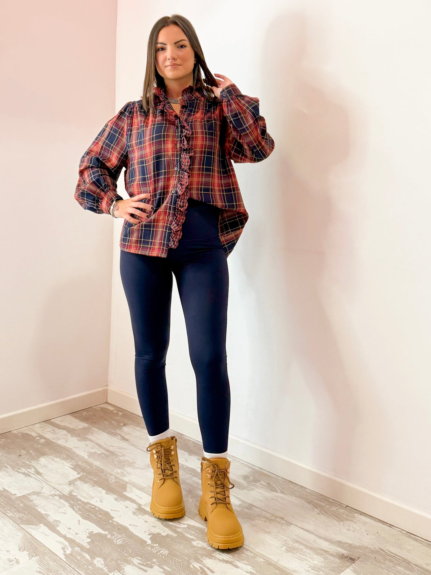 LEGGINS BLU