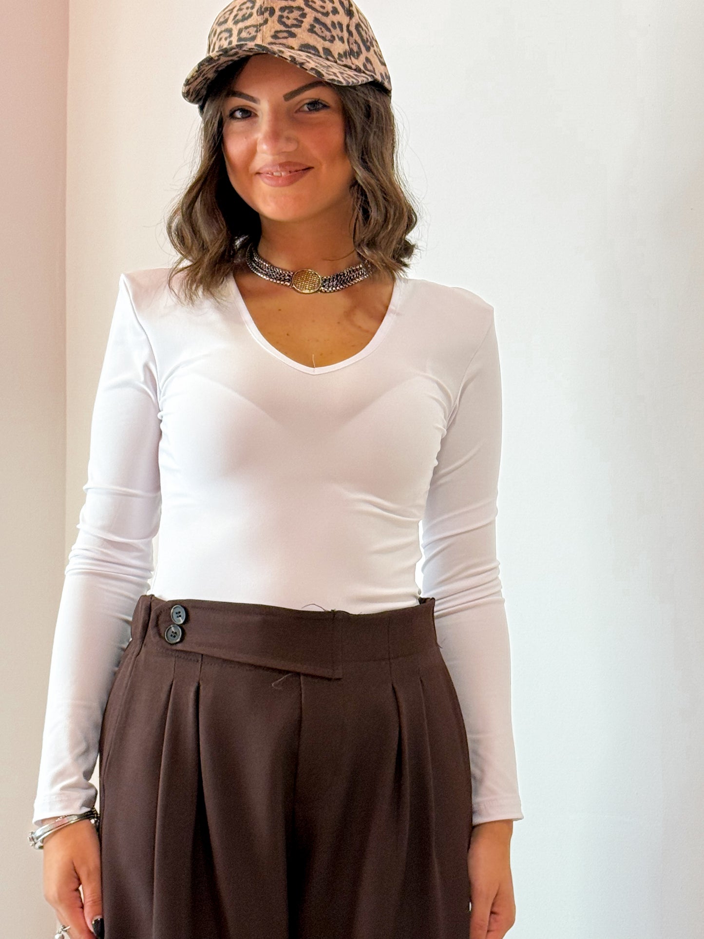 MAGLIA SCOLLO V 2 COLORI