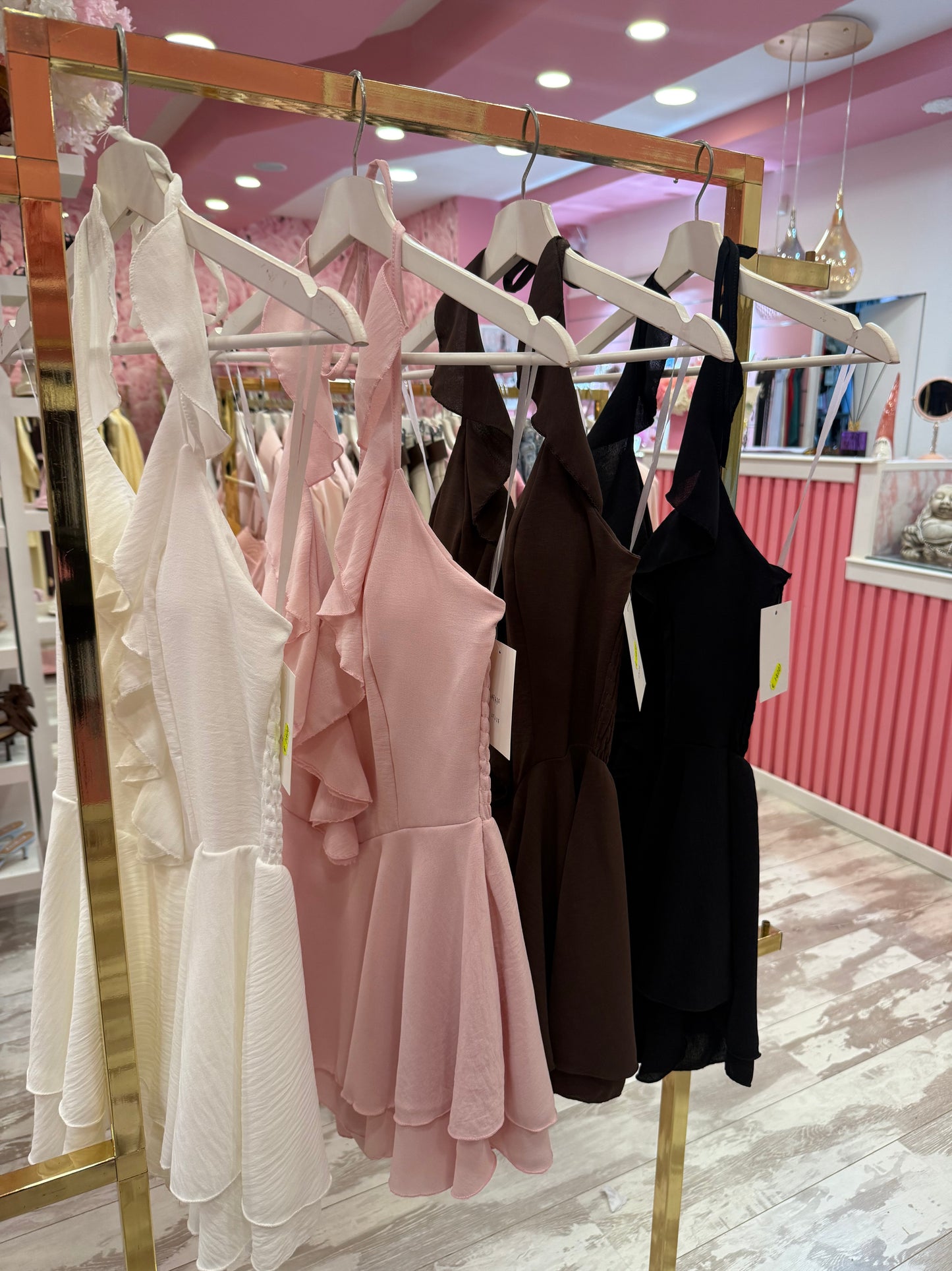 DRESS CORTO ROUGE 4 COLORI