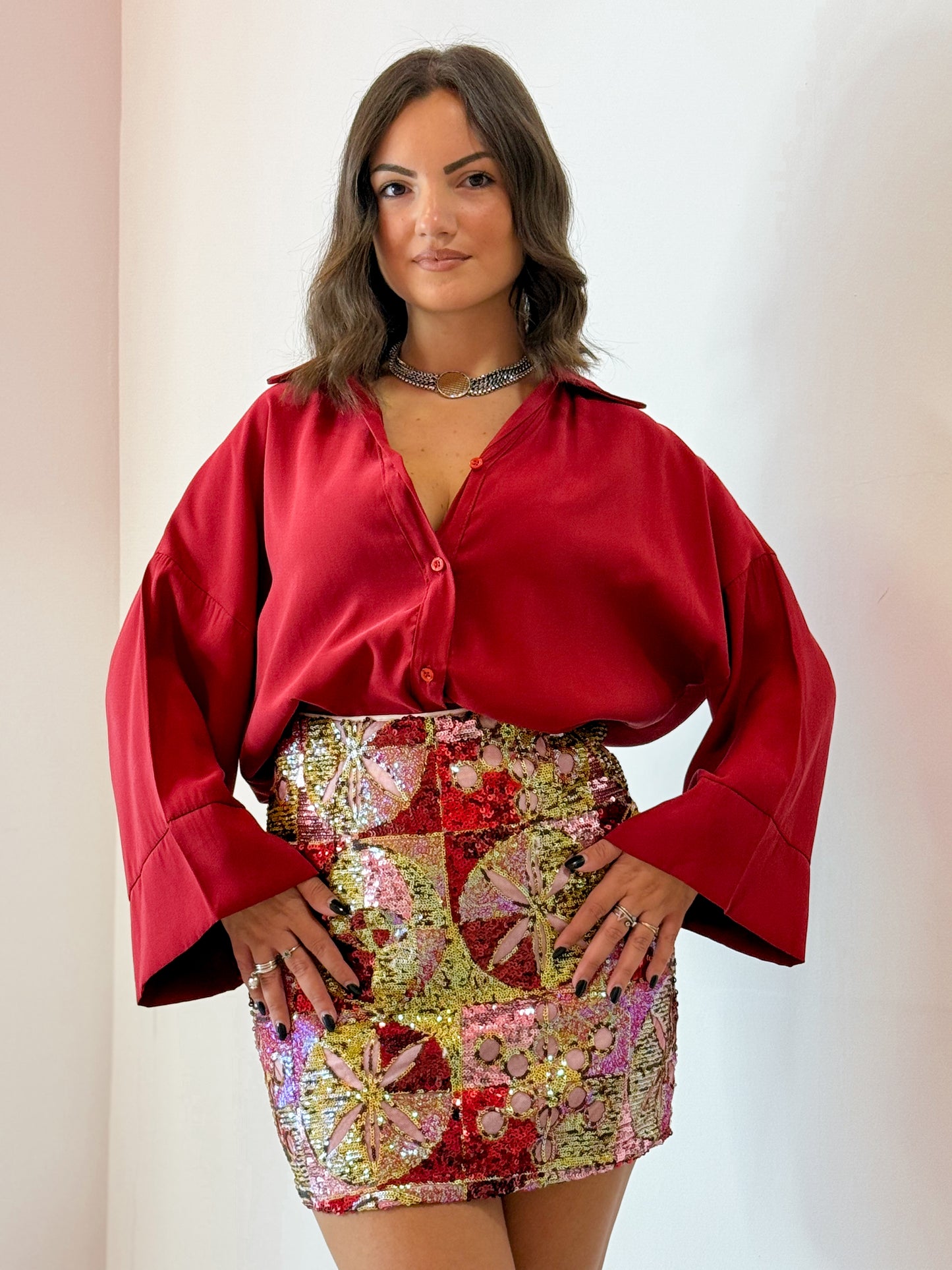 CAMICIA OVER 3 COLORI