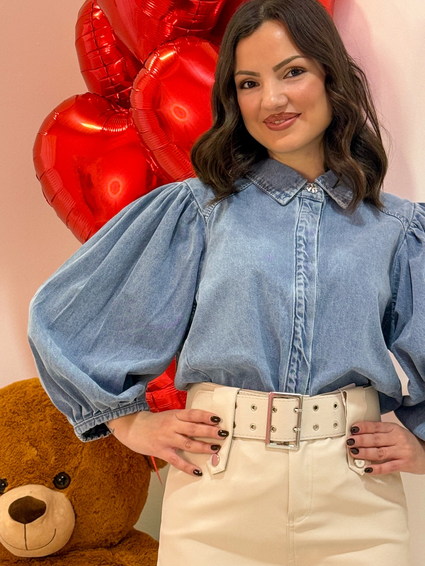 CAMICIA SBUFFO DENIM