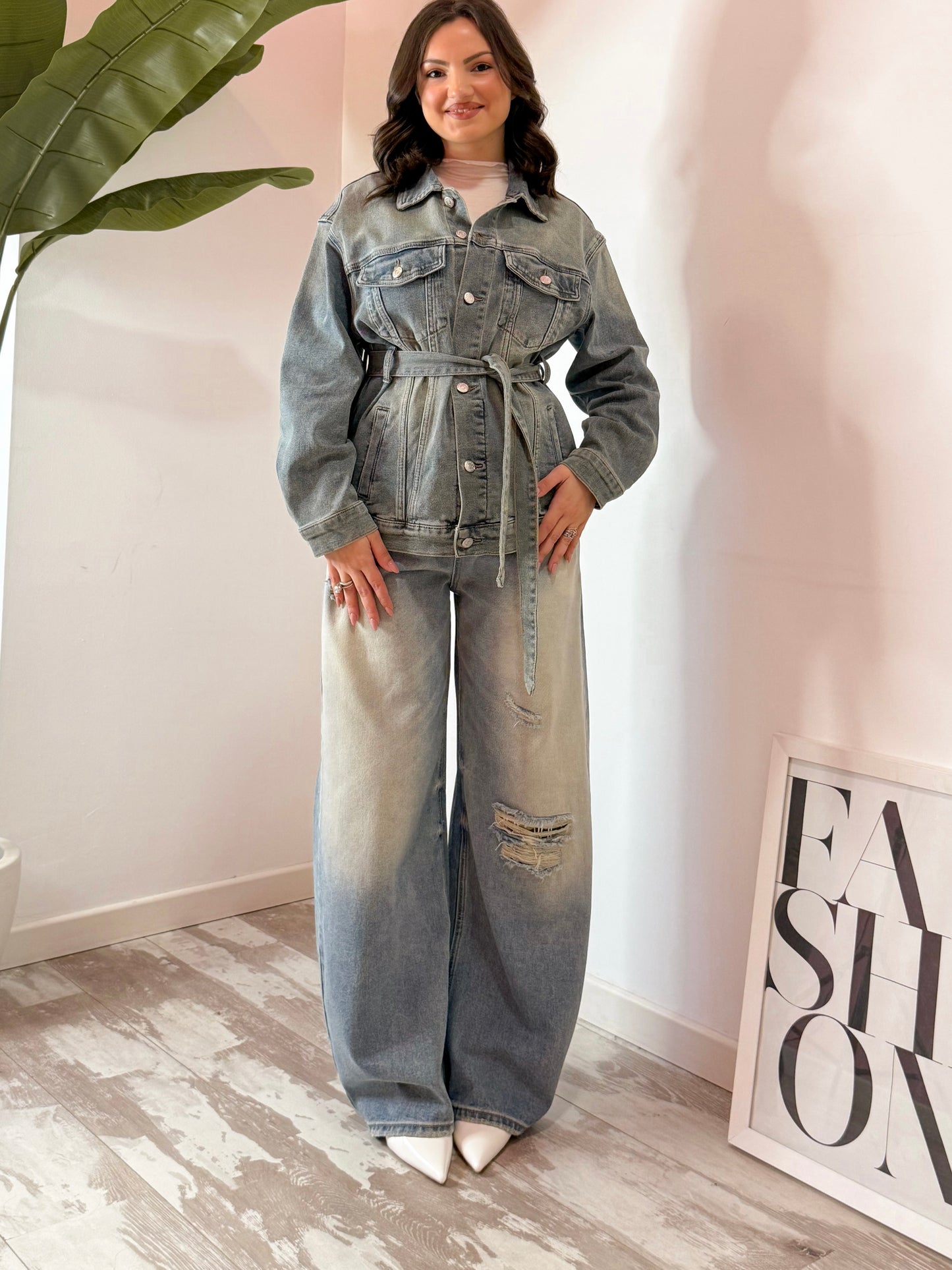 GIACCA JEANS FUSCIACCA