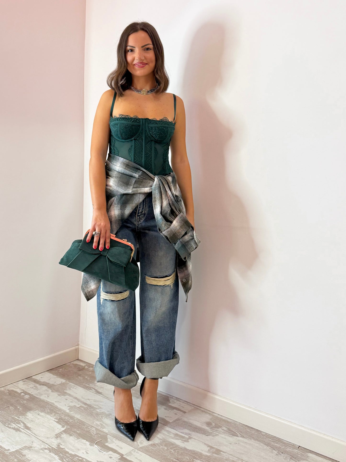 JEANS STRAPPETTO