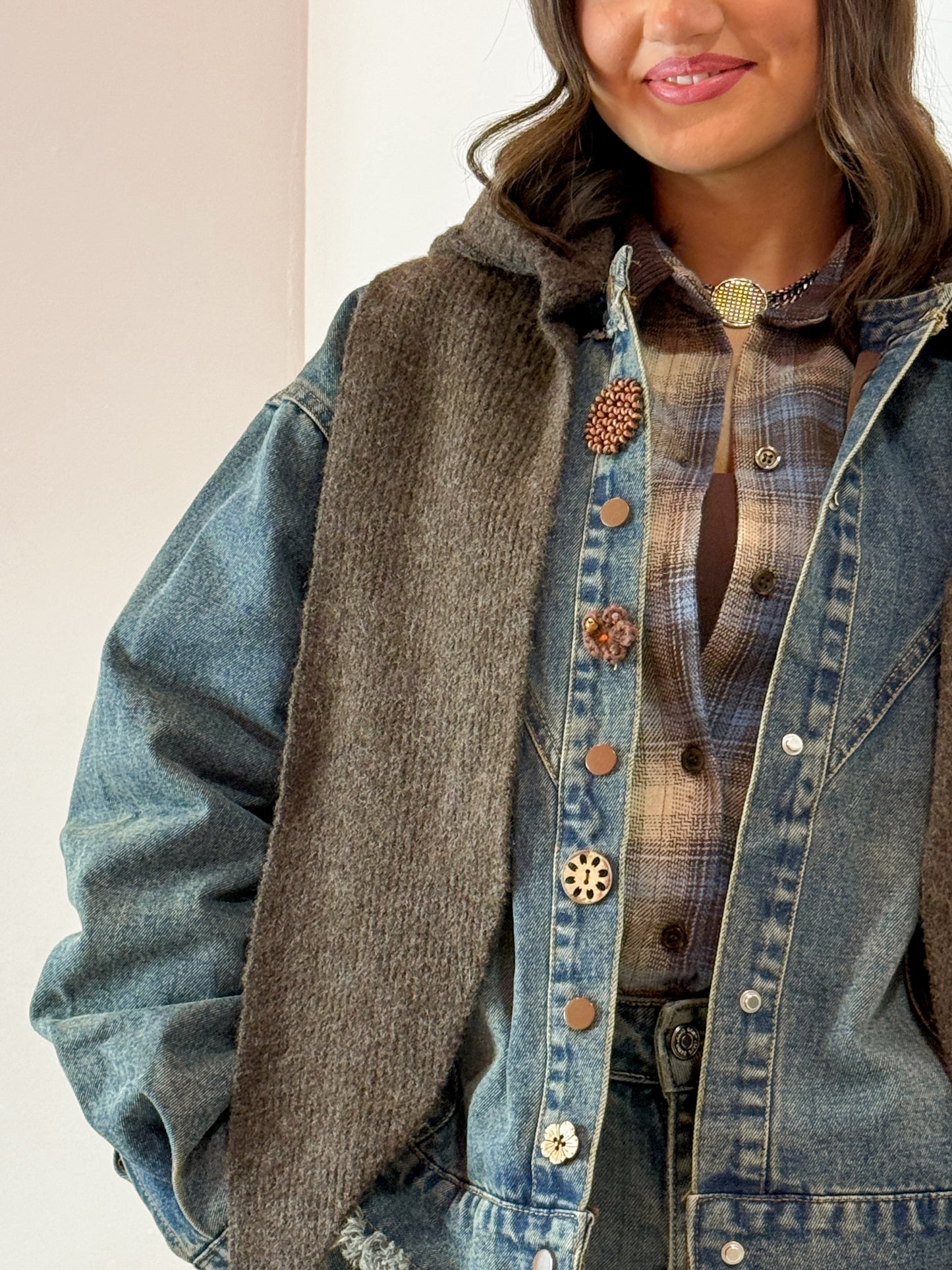 GIUBBETTO FINTO CARDIGAN