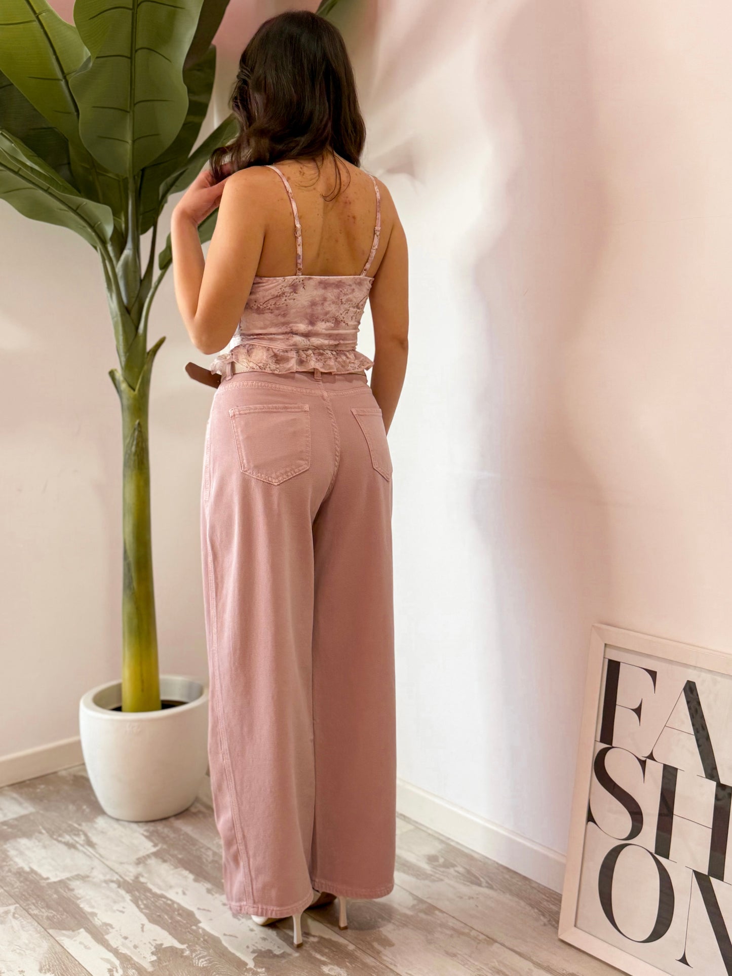JEANS BALLOON ROSA