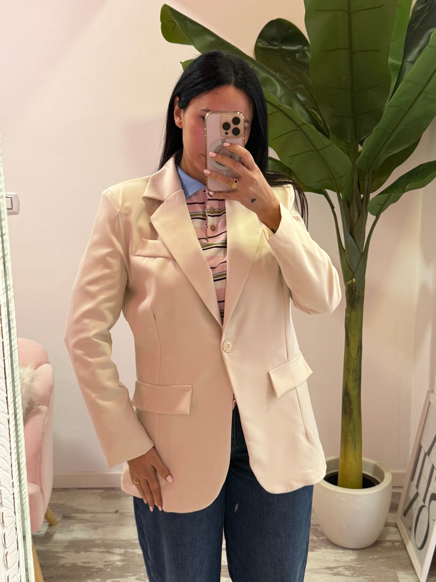 GIACCA MONOPETTO 3 COLORI