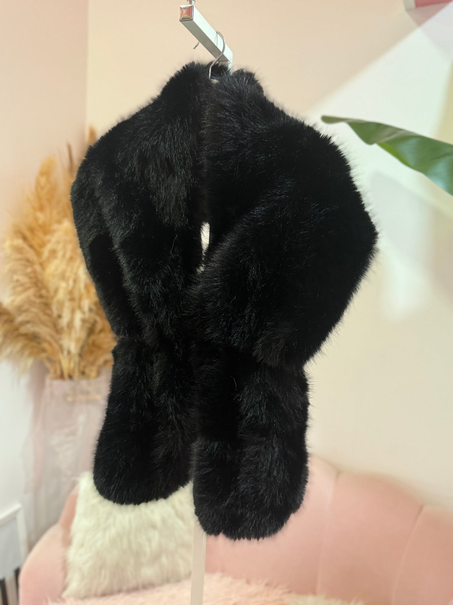 STOLA DI ECOPELLICCIA 3 COLORI