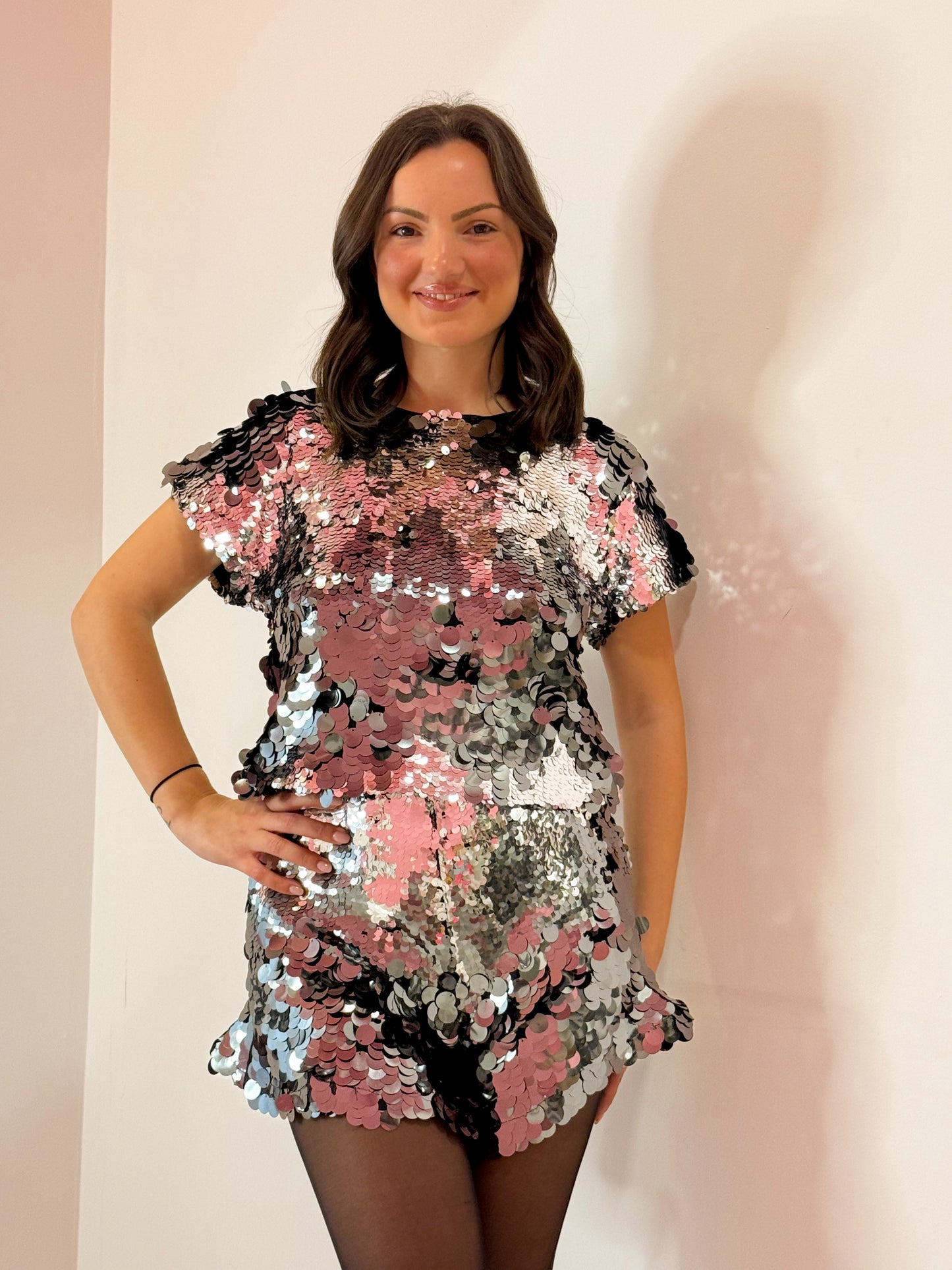 MAGLIA BIG PAILLETTES