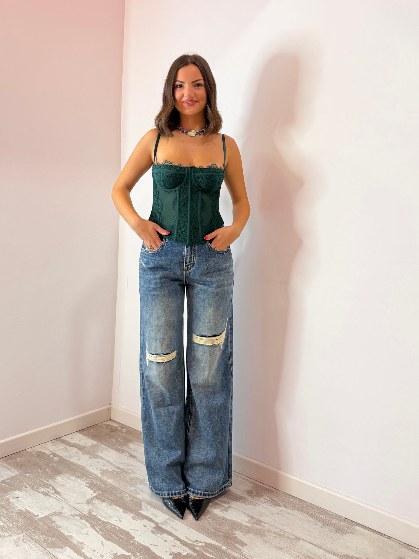 JEANS STRAPPETTO