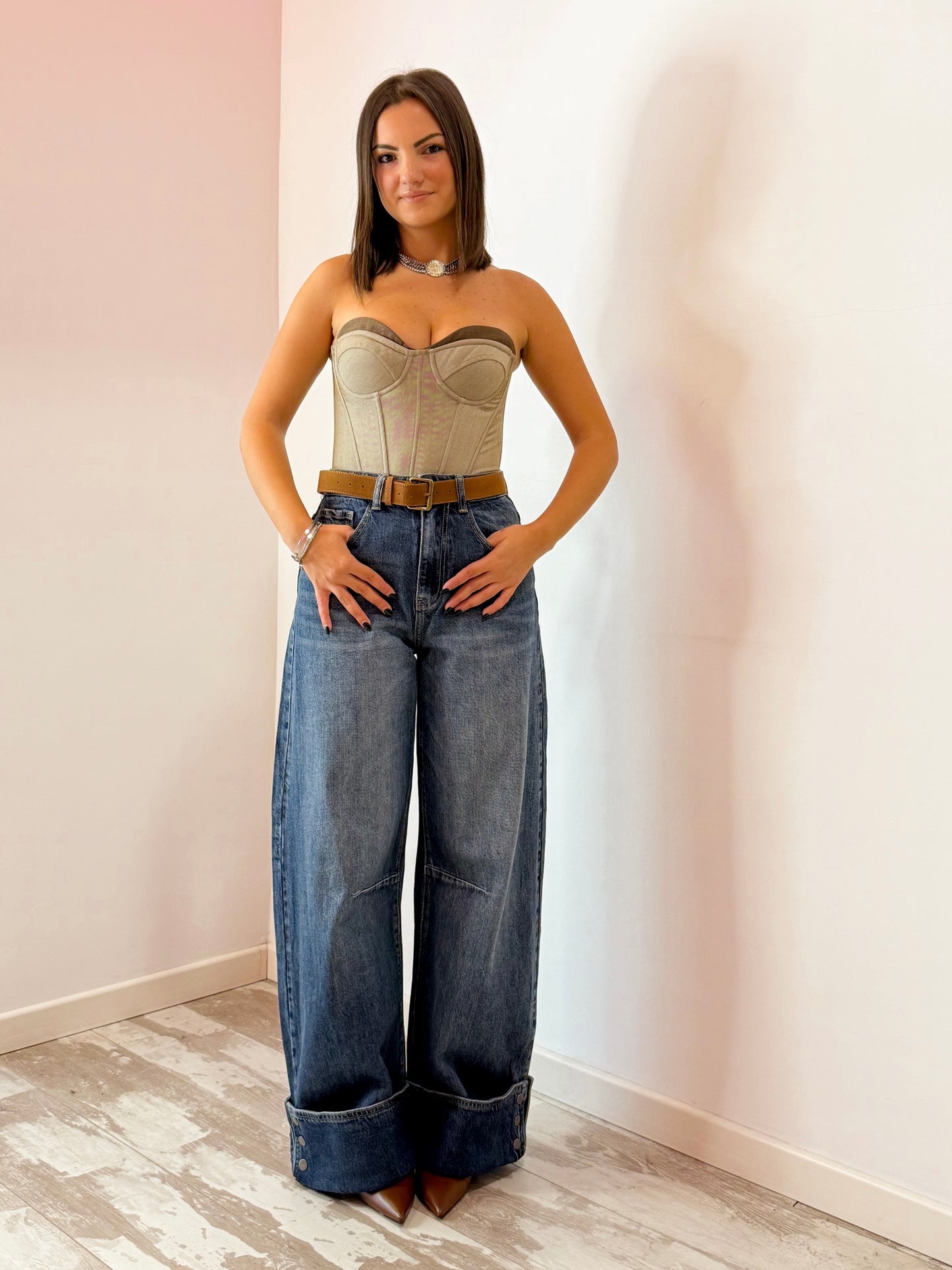 JEANS RISVOLTONE