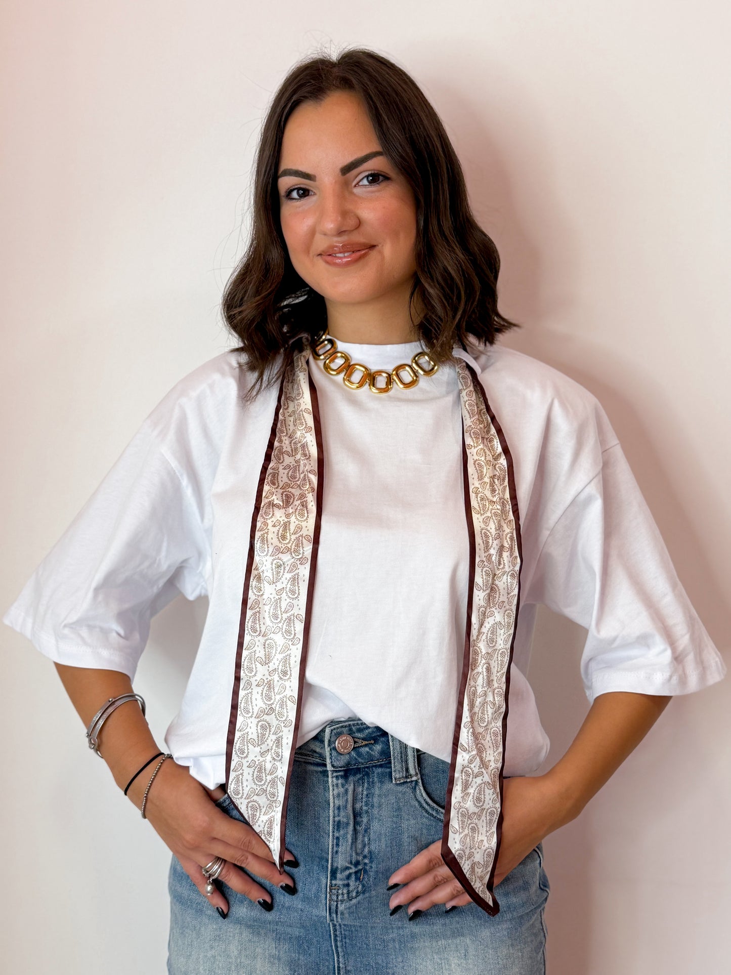 TSHIRT FOULARD