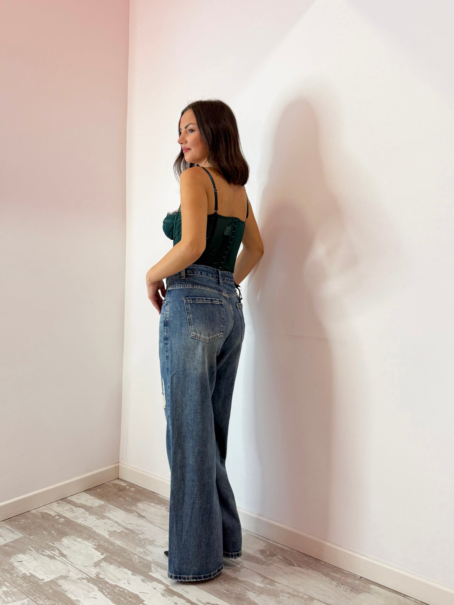 JEANS STRAPPETTO