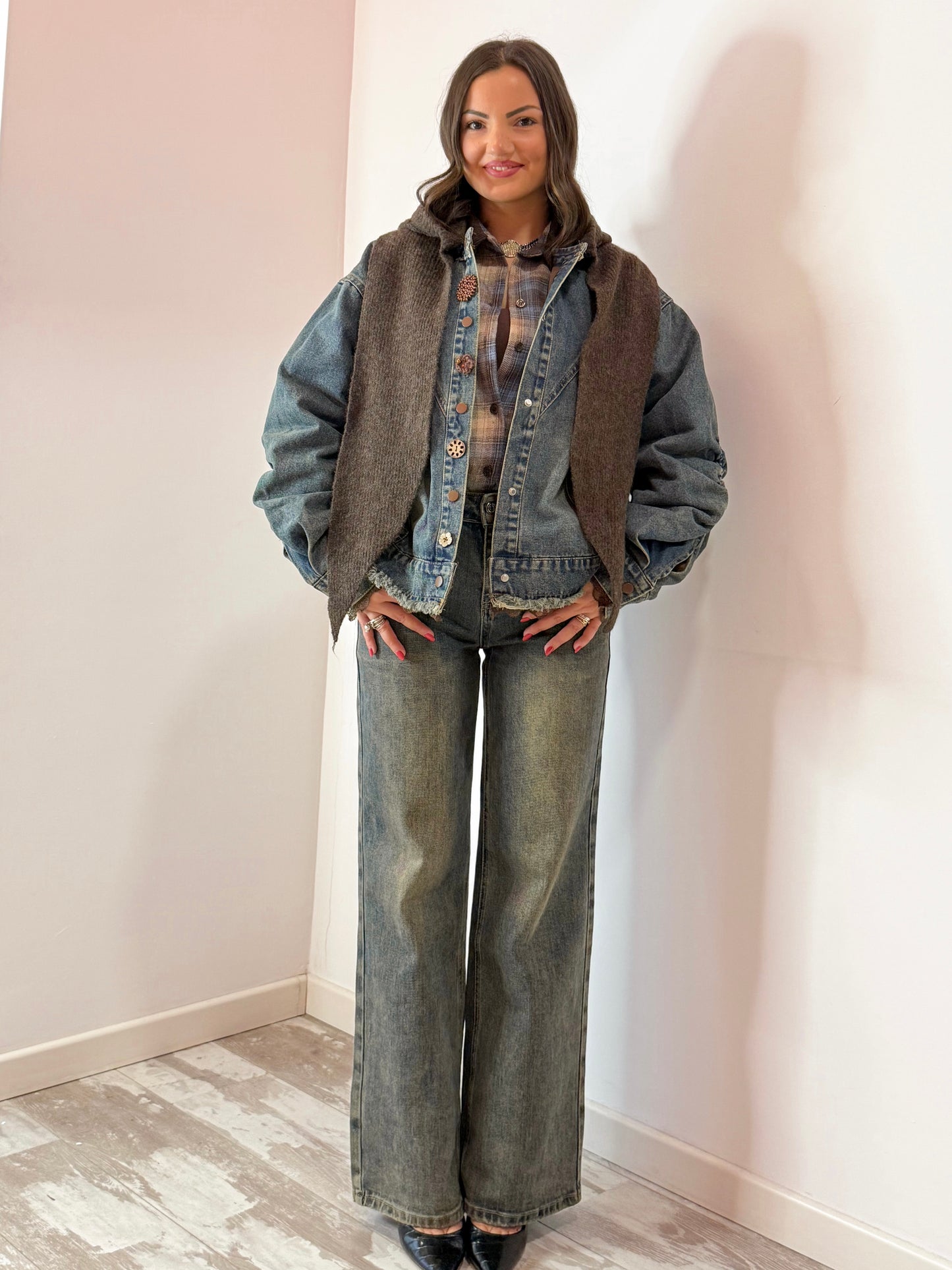 GIUBBETTO FINTO CARDIGAN