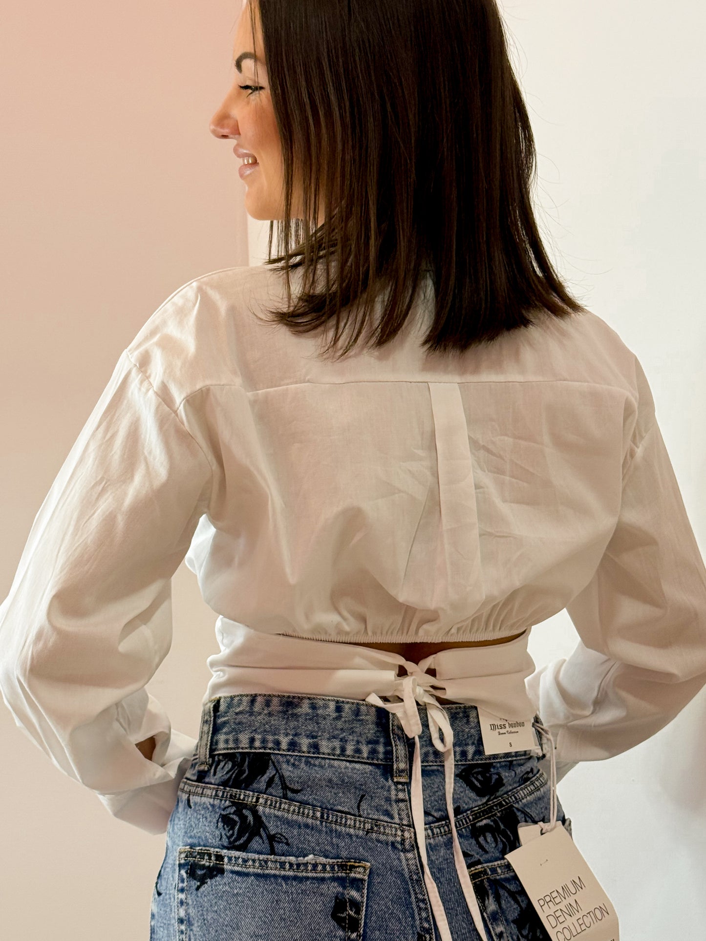 CAMICIA Crop BUSTINO 3 colori