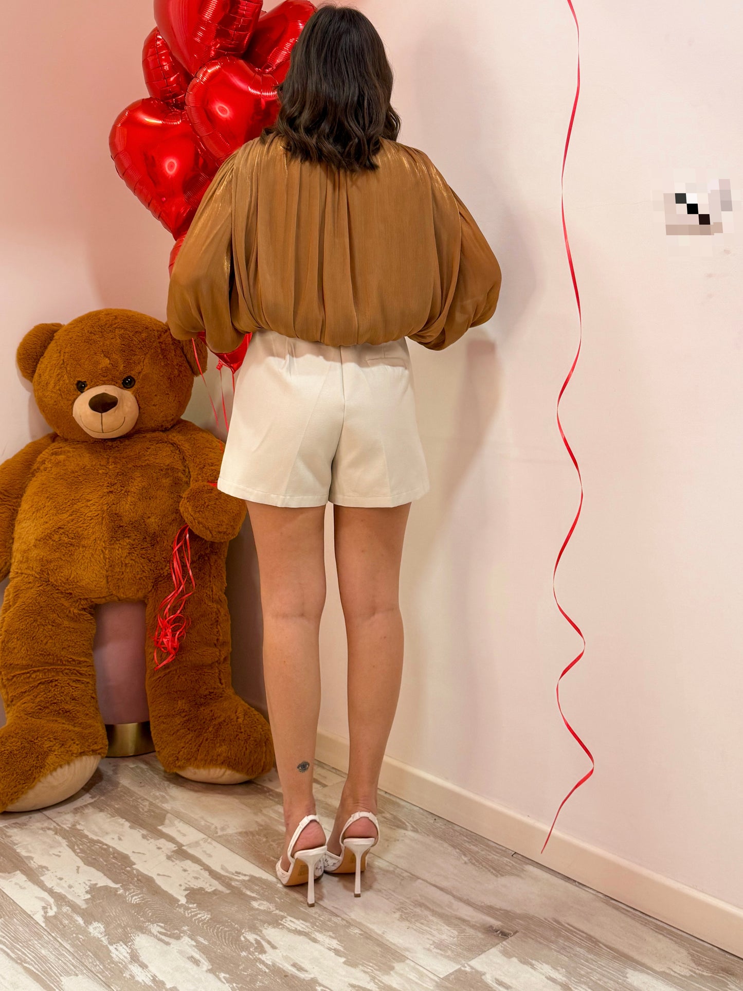SHORTS CON TRECCIA