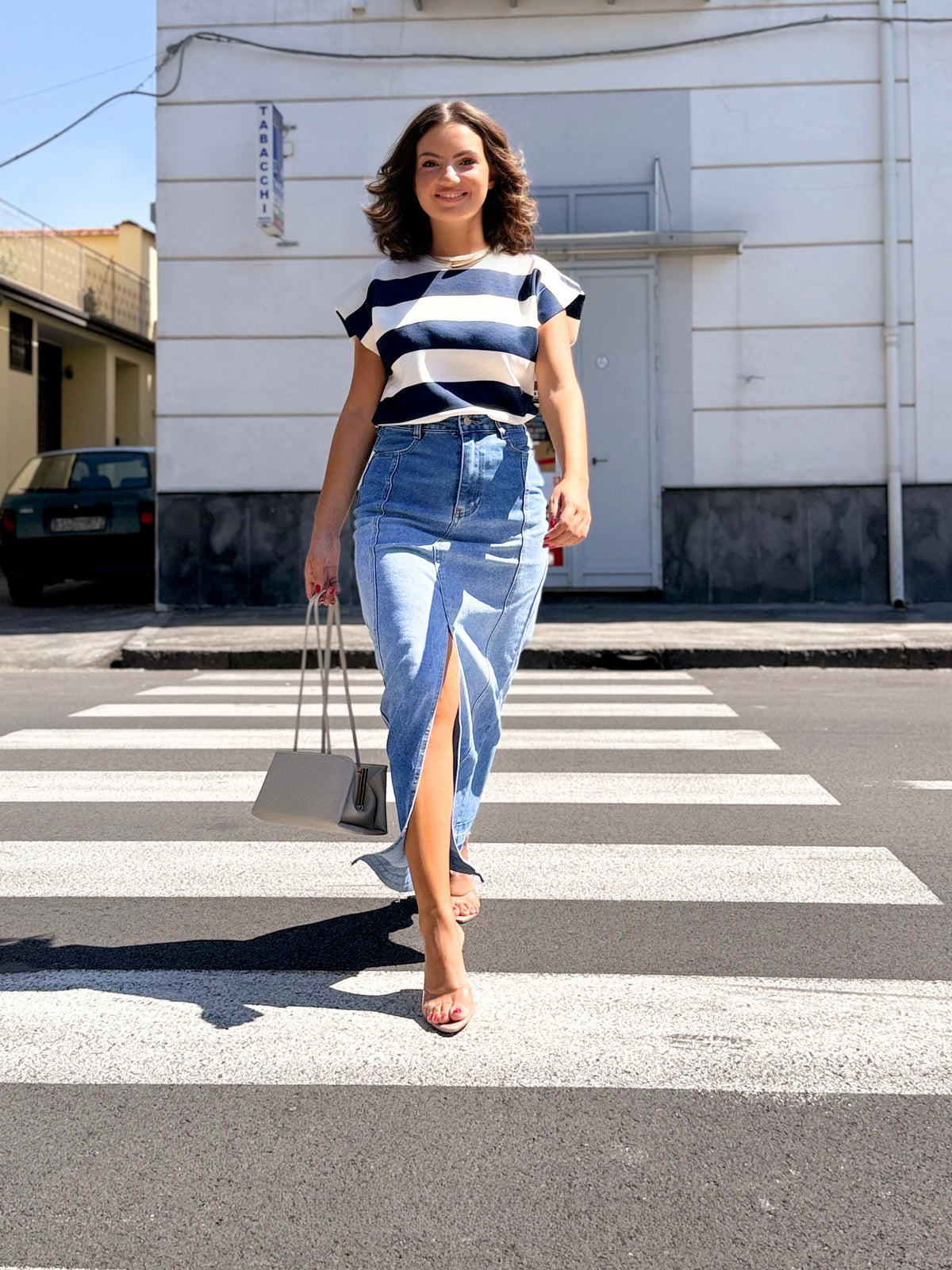 GONNA MIDI JEANS