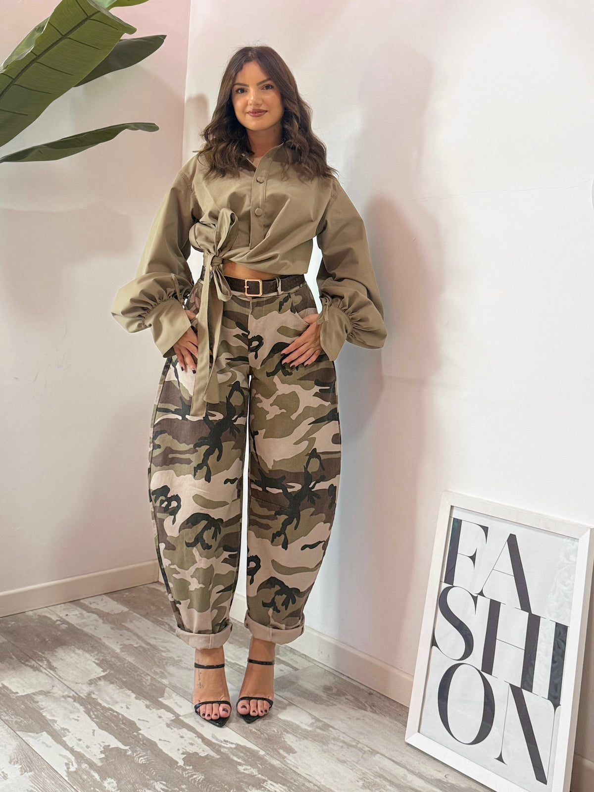 PANTALONE MILITARE