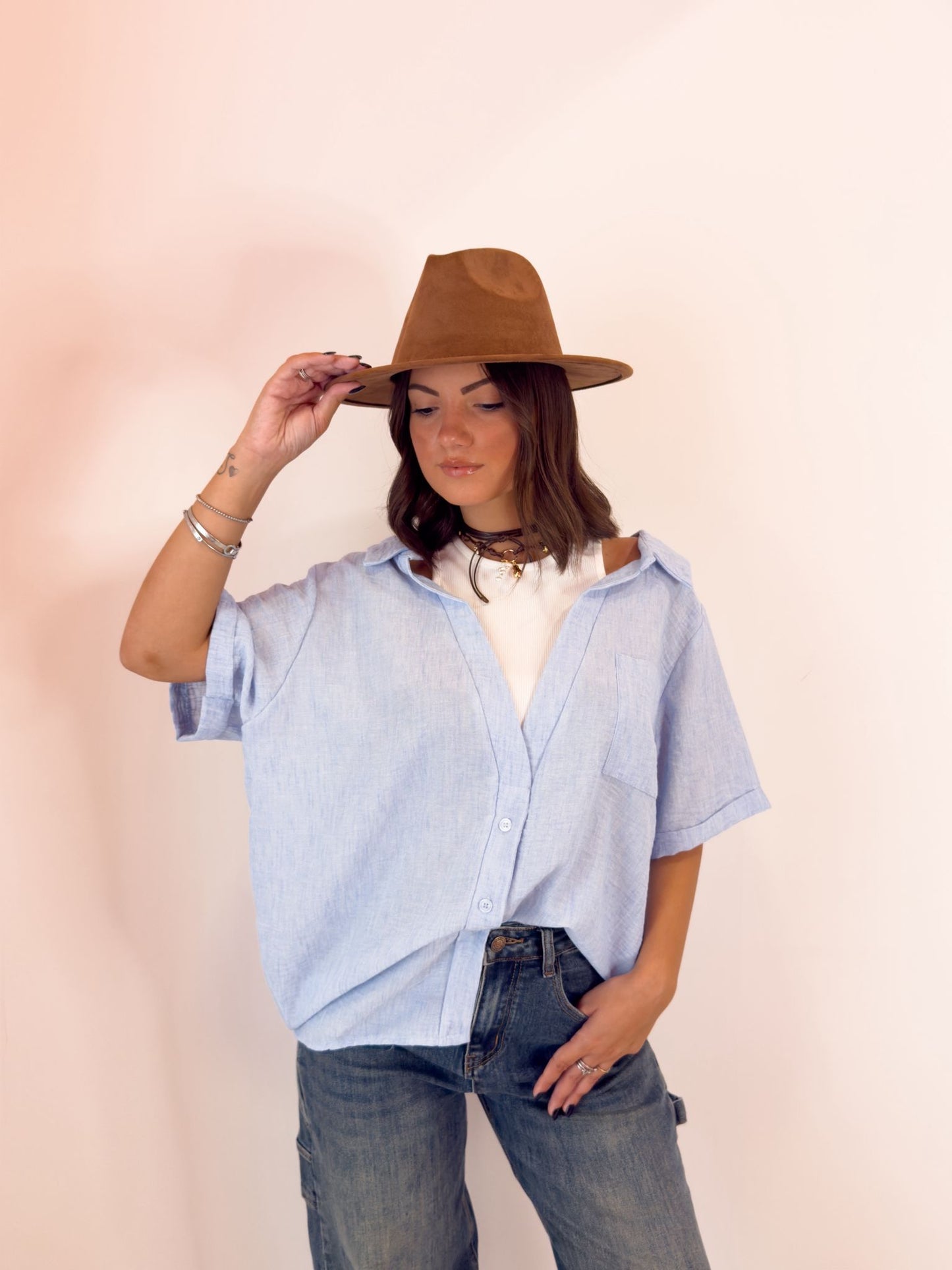 Camicia con canotta