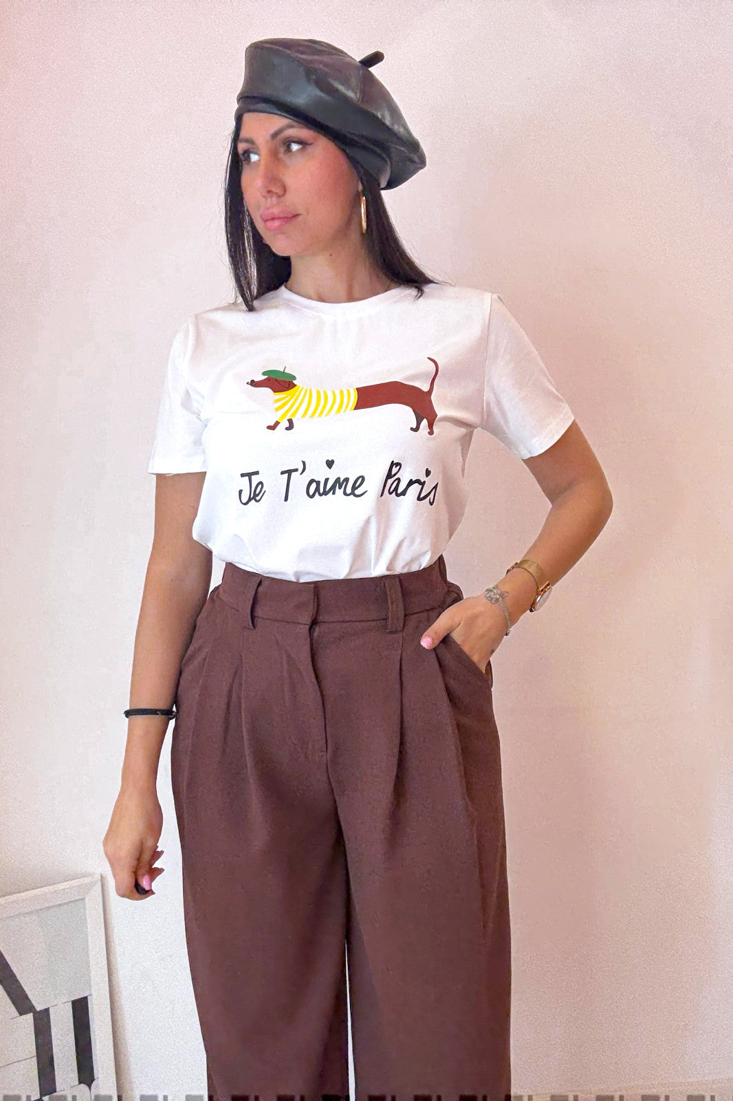 T-shirt bassotto paris
