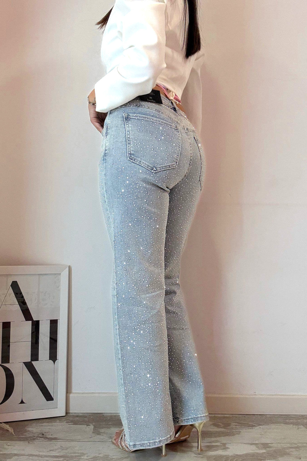 Jeans brillante
