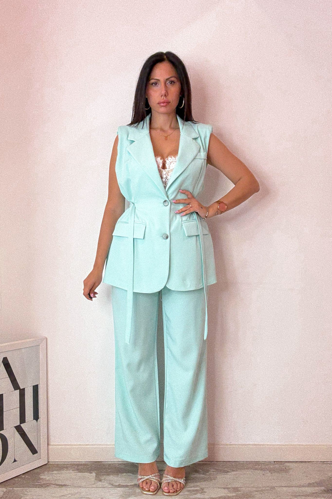 Tailleur gilet tiffany