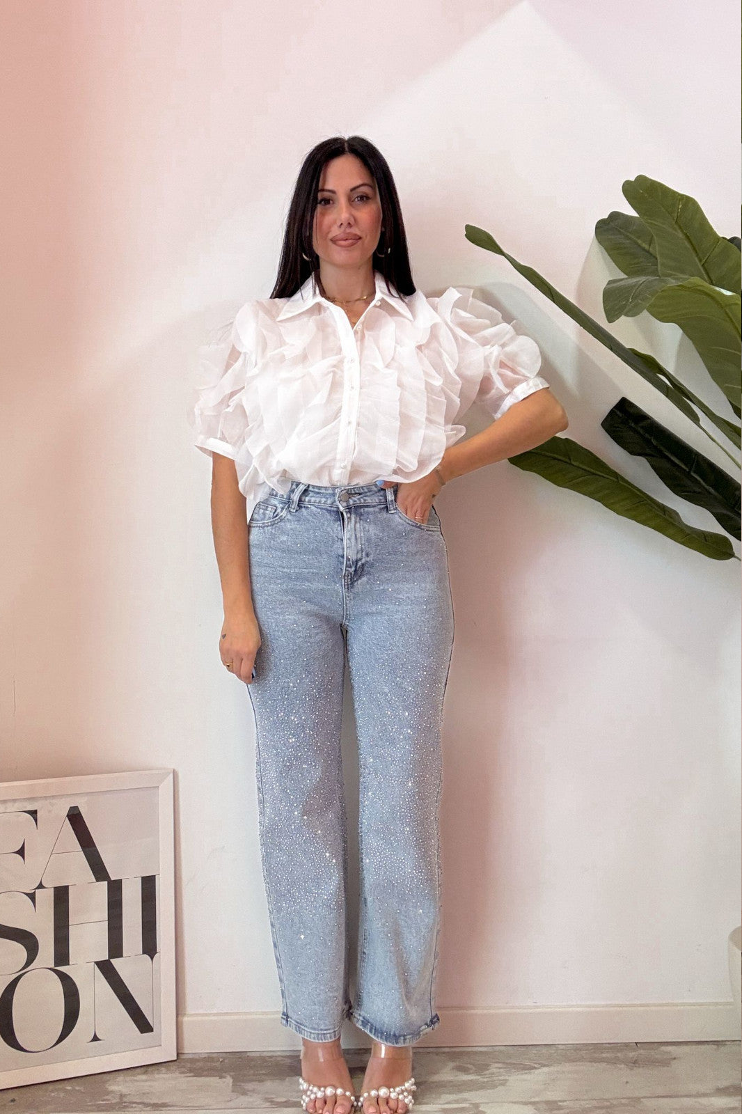 Jeans bright blu
