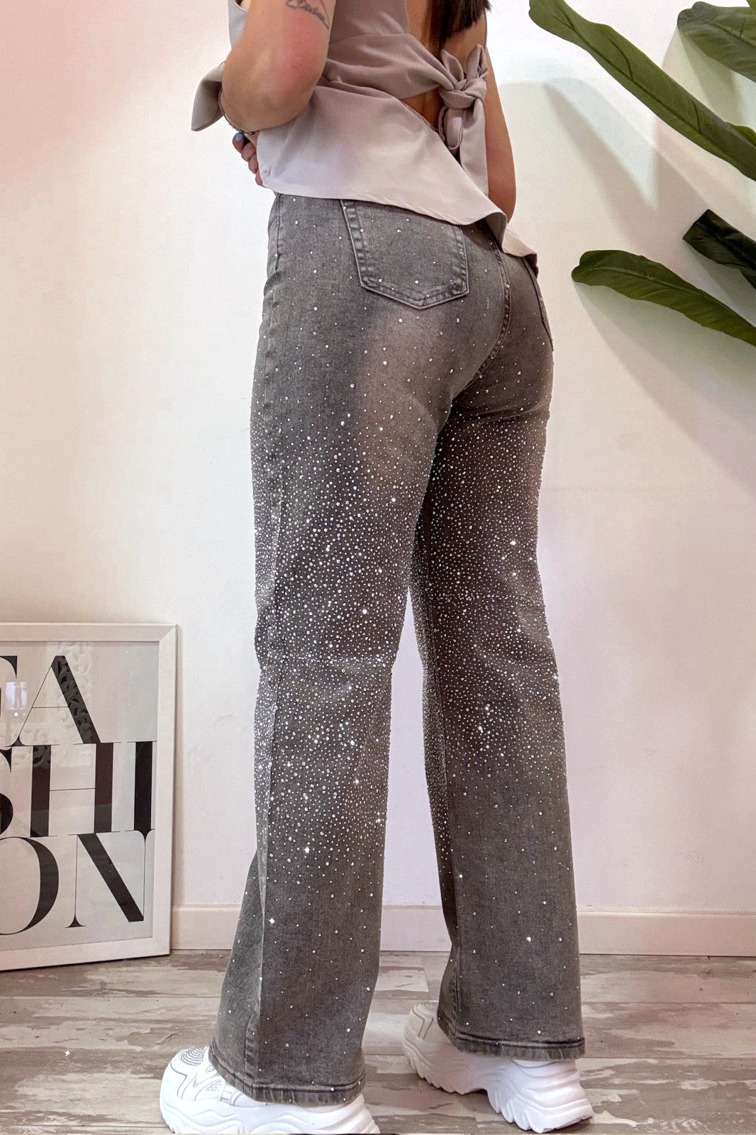Jeans bright nero