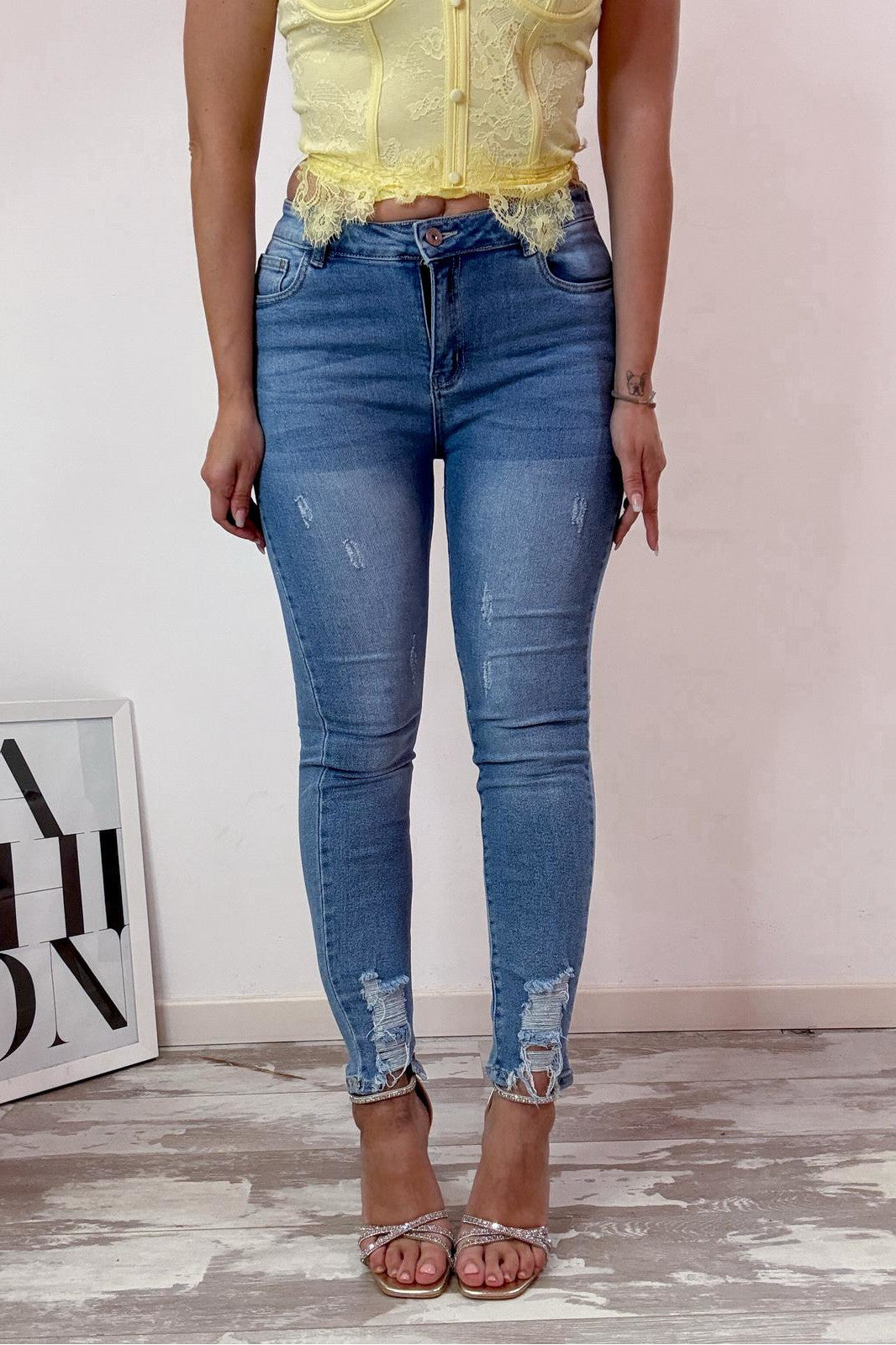 Jeans skinny pushup