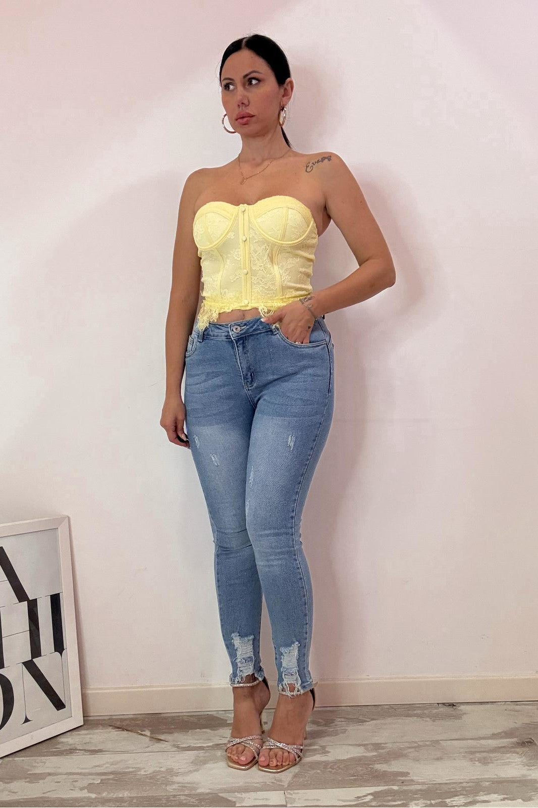 Jeans skinny pushup