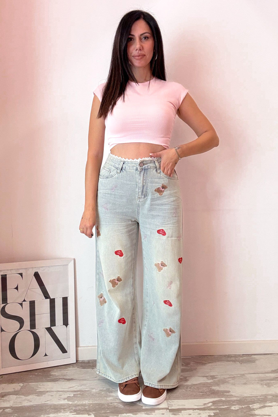 Jeans teddy love