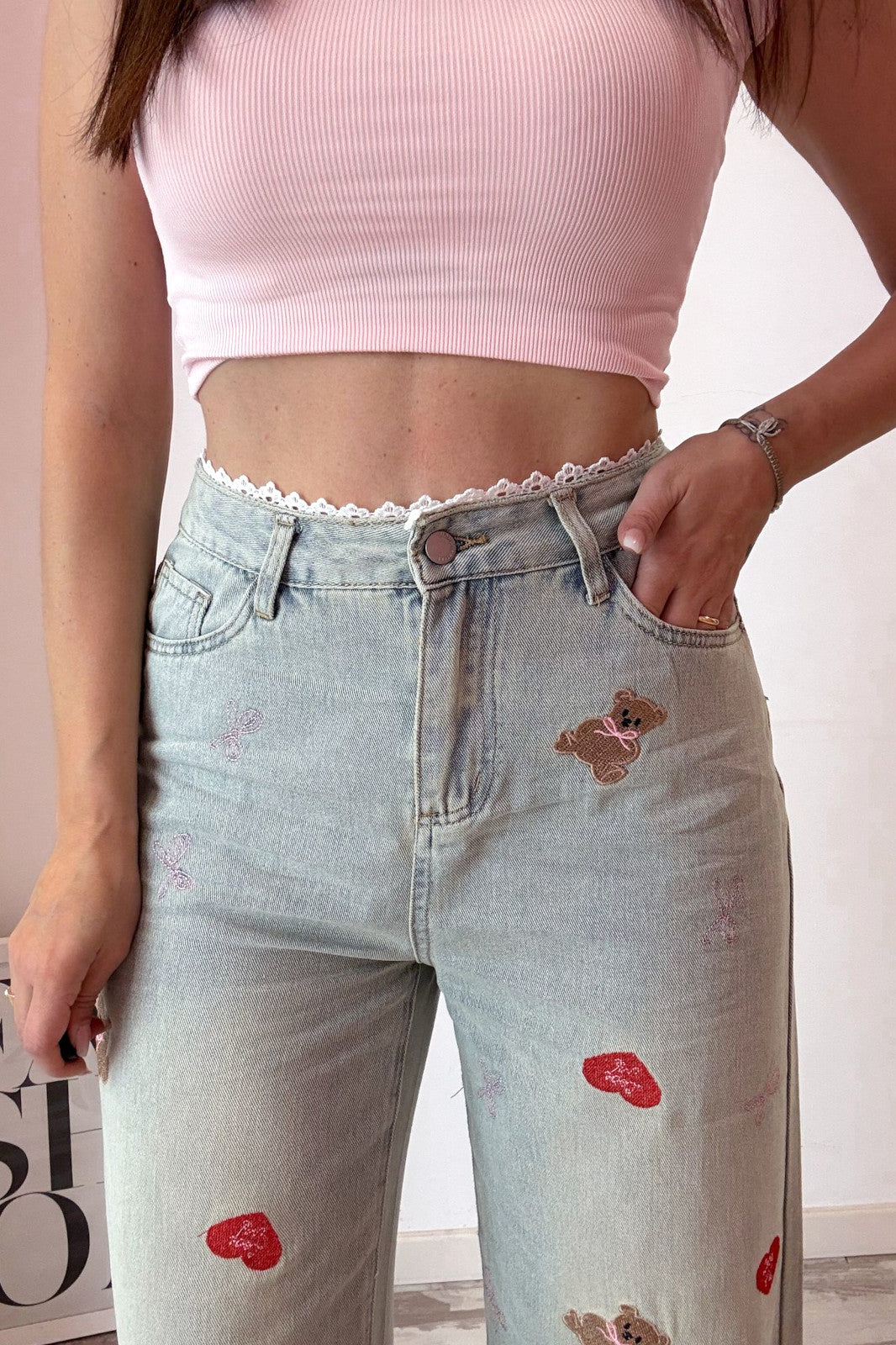 Jeans teddy love