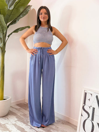 PANTALONE SATIN 5 COLORI
