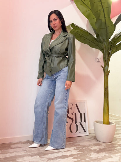 GIACCHINO SIMILPELLE VERDE