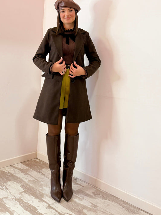 CAPPOTTO CLASSICO MARRONE