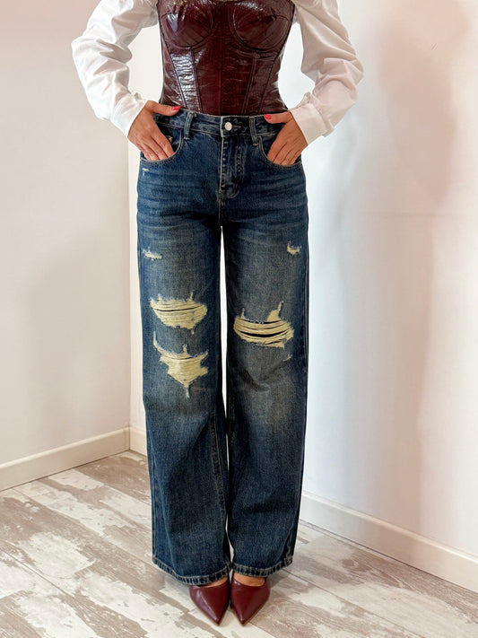 JEANS  STRAPPO LARGO