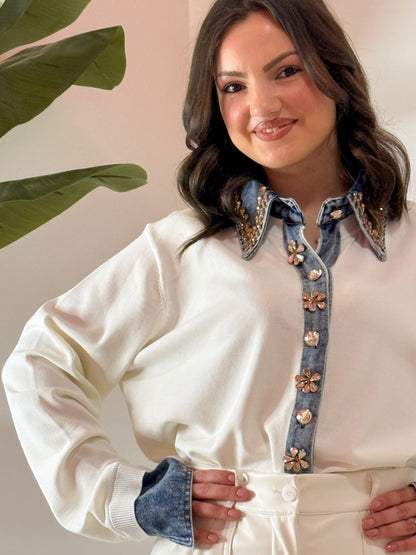 MAGLIA GIOIELLO DENIM