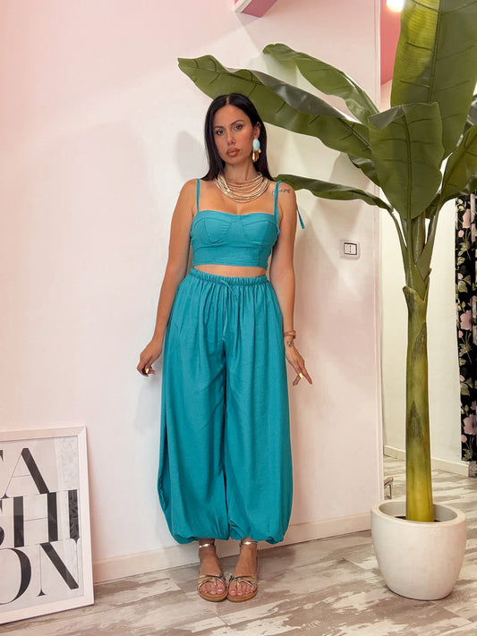 SET CROP TOP E COLORI