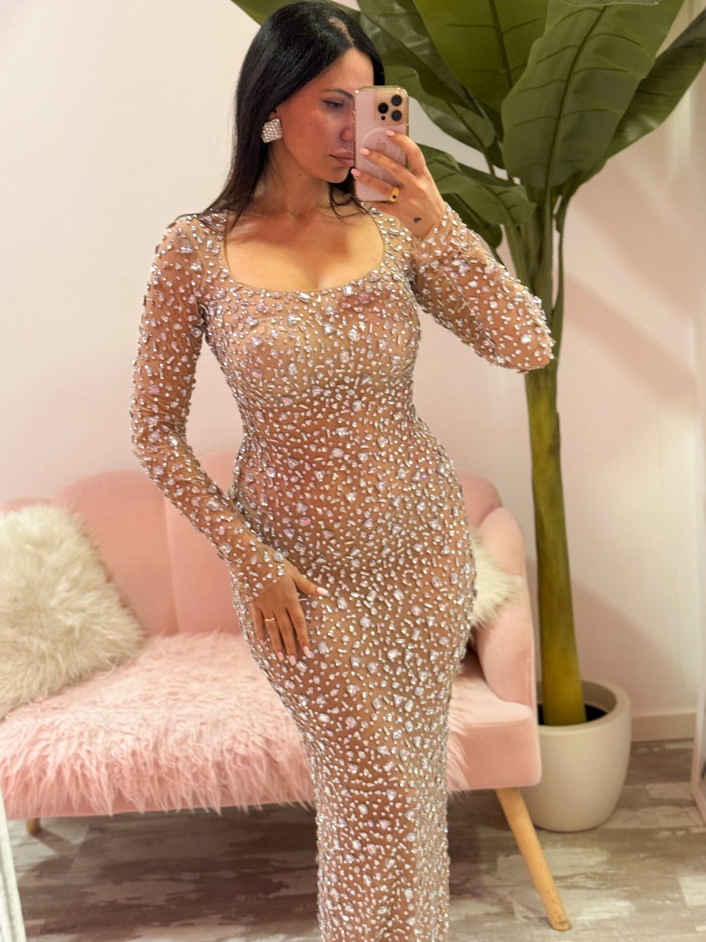 DRESS LUNGO GIOIELLO PREZIOSO