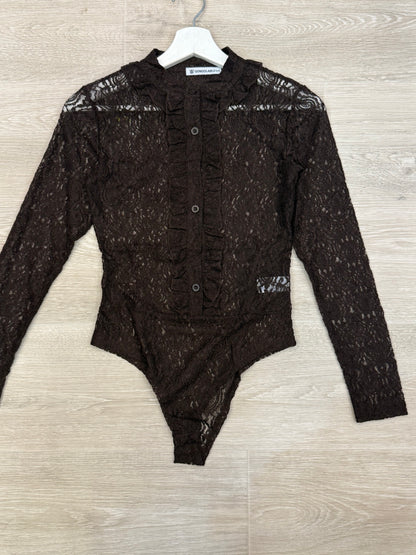 BODY RICAMATO E BOTTONI 4 colori