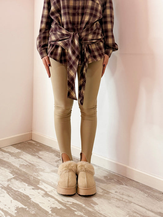 LEGGHINS GHETTE BEIGE