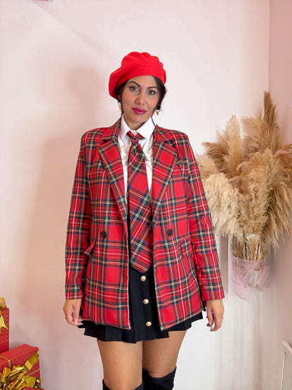 Giacca tartan