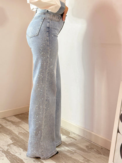JEANS BRILLANTINI LATERALI 208