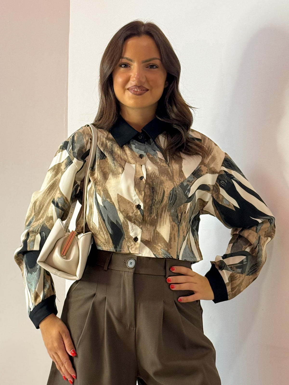 CAMICIA CROP FANTASY 2 COLORI
