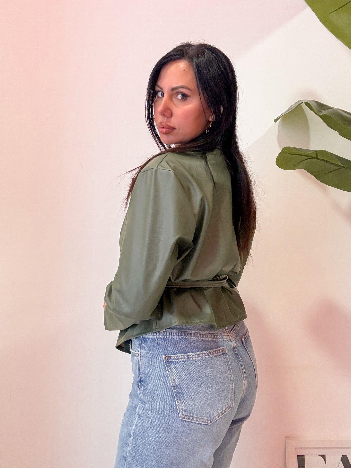 GIACCHINO SIMILPELLE VERDE