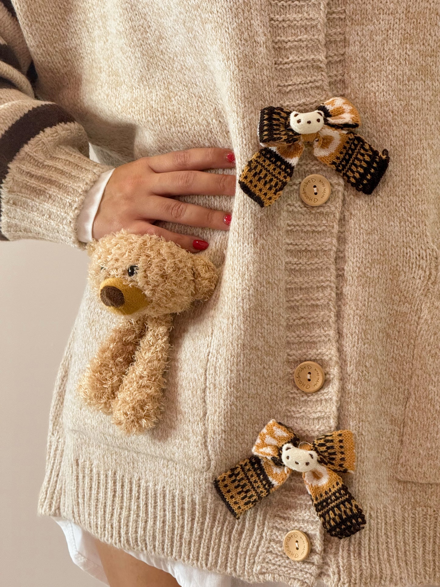 CARDIGAN TEDDY