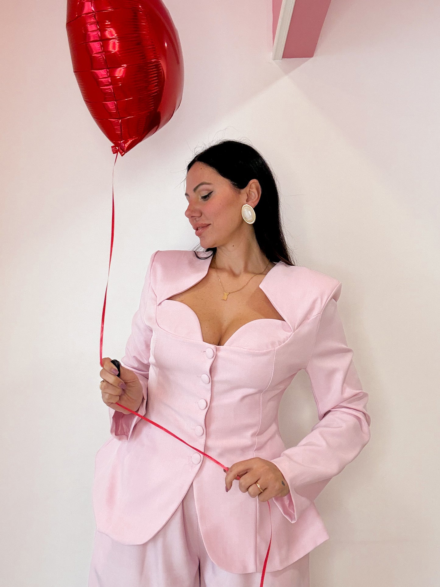 TAILLEUR CUORE ROSA