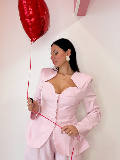 TAILLEUR CUORE ROSA
